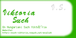 viktoria such business card